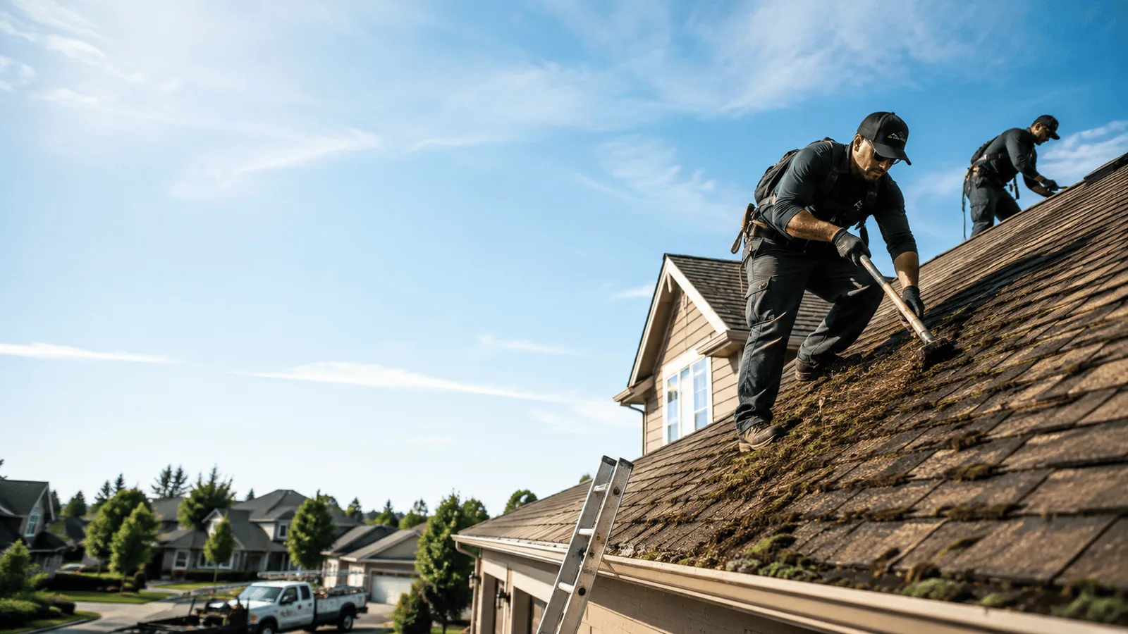 Roof Moss Removal in Addison, IL near me